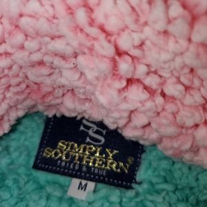 Womens Sherpa Quarter Zip Size Medium